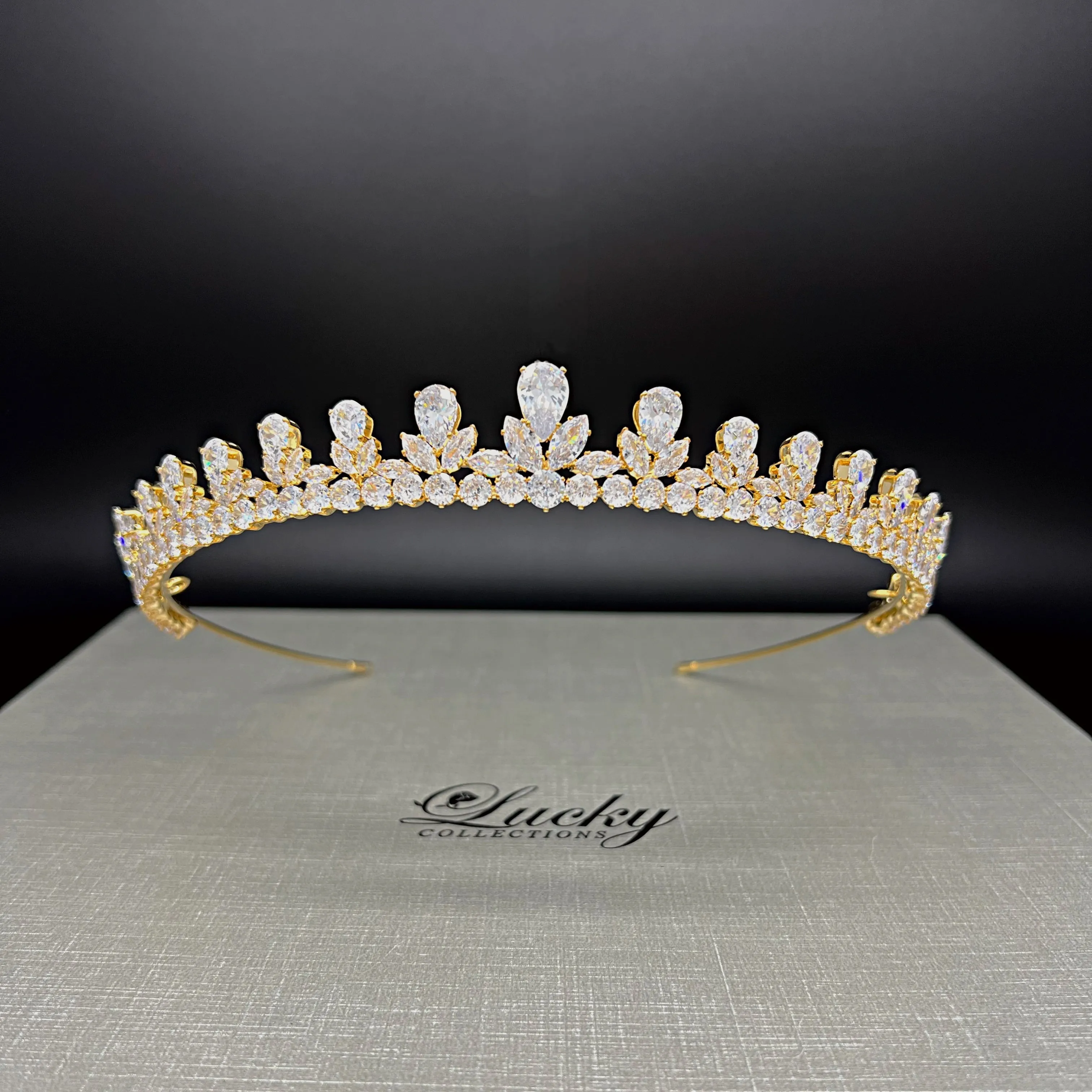 Petite Short Tiara with Touch of Elegance by Lucky Collections ™